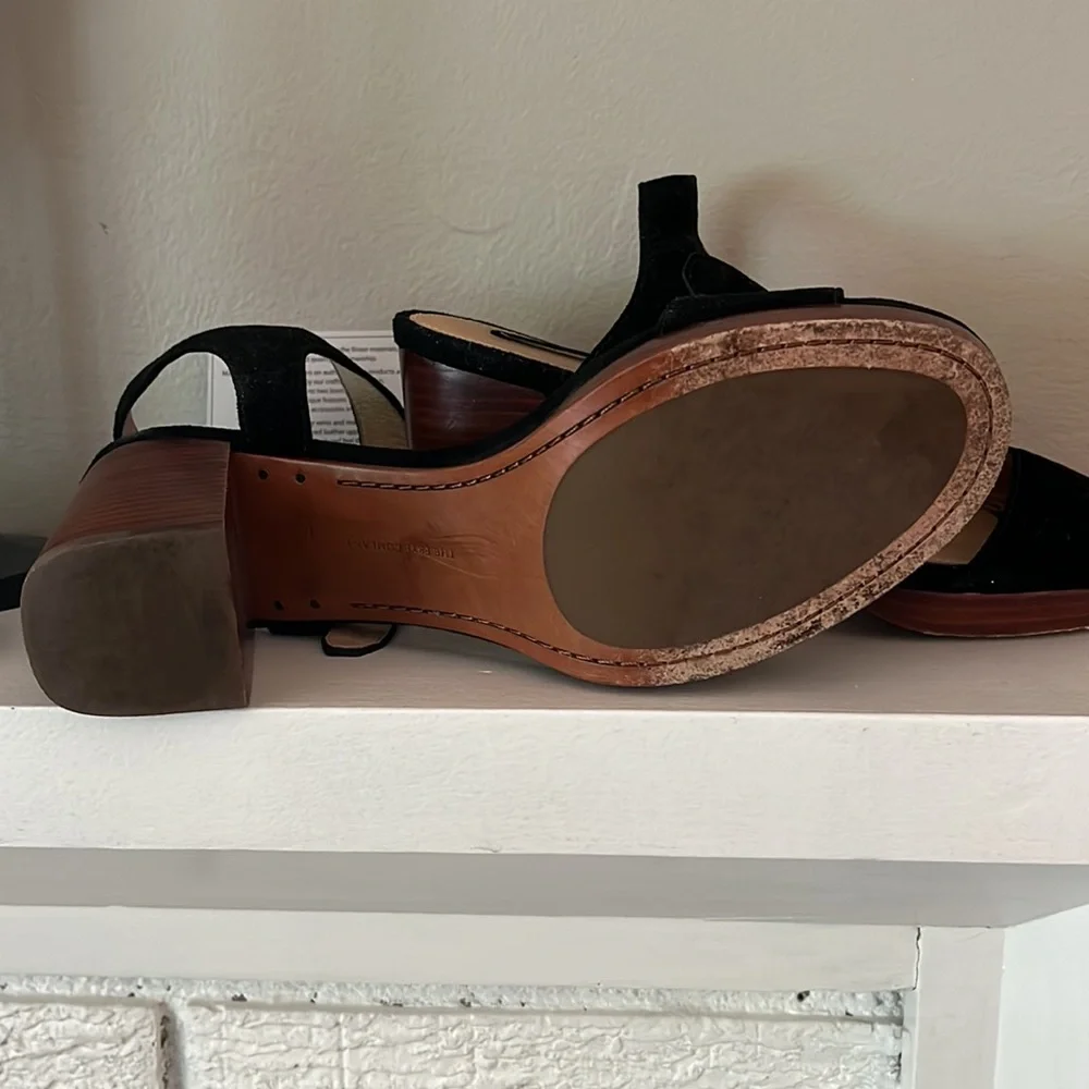 Frye Blake Platform Heels Size 9 - Picture 2 of 9